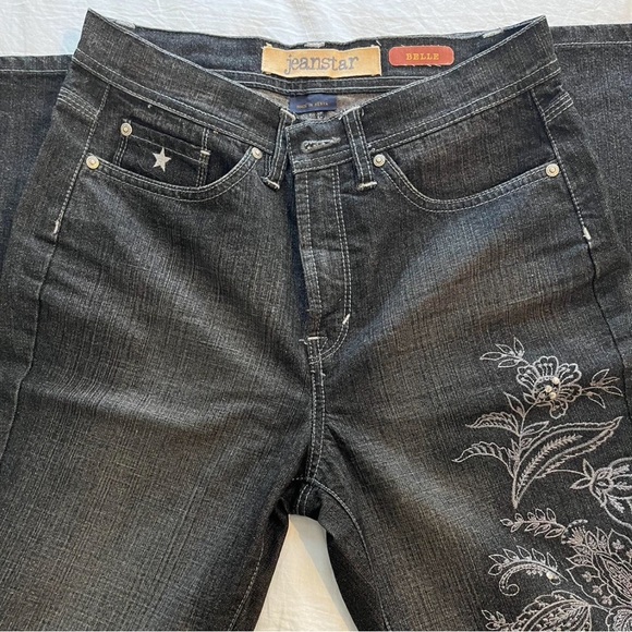 Measurements:
Waist - 30"
Hips - 38"
Rise - 10"
Inseam - 34"
Thigh - 20" - Picture 2 of 4